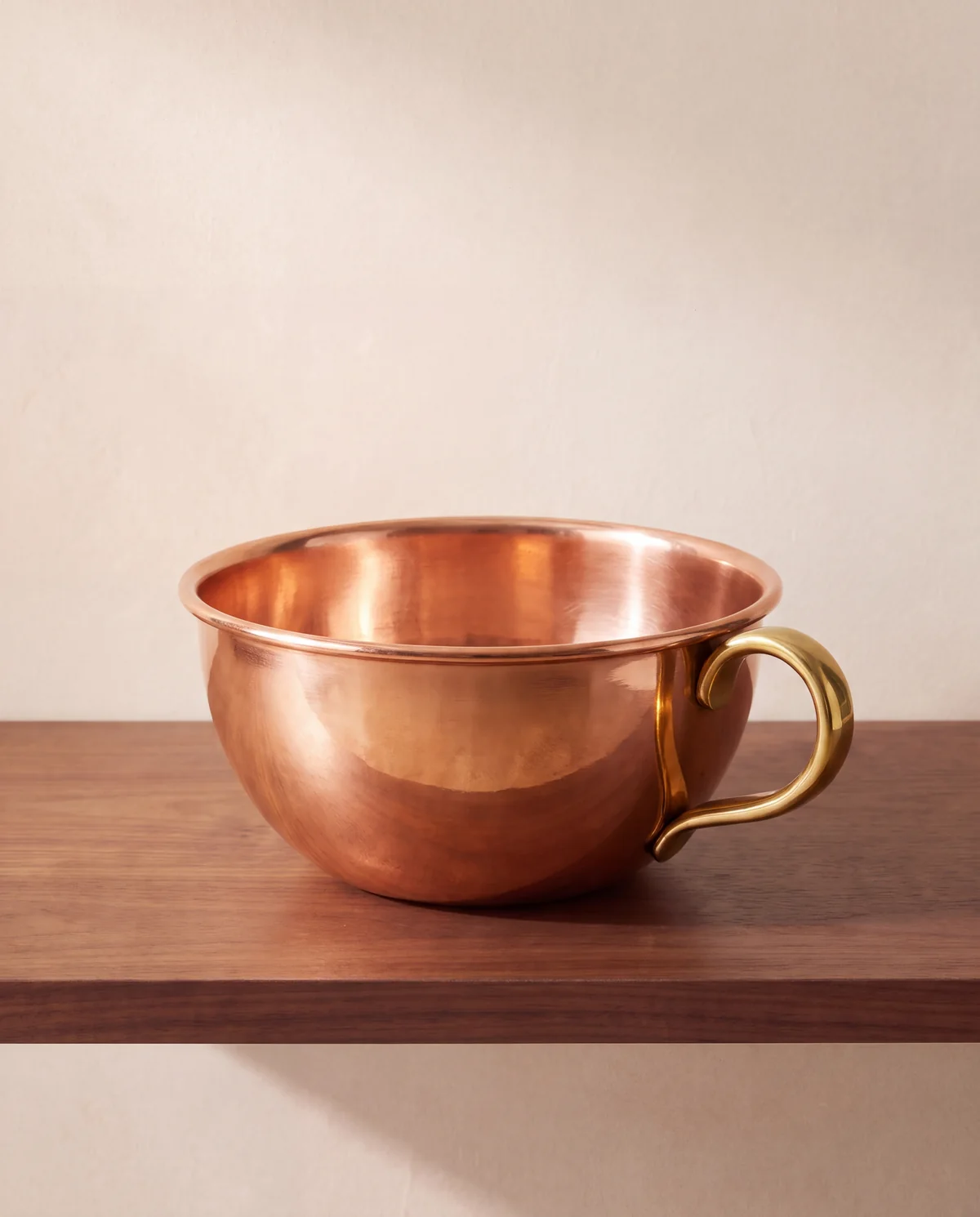 Copper Mixing Bowl, 10 in