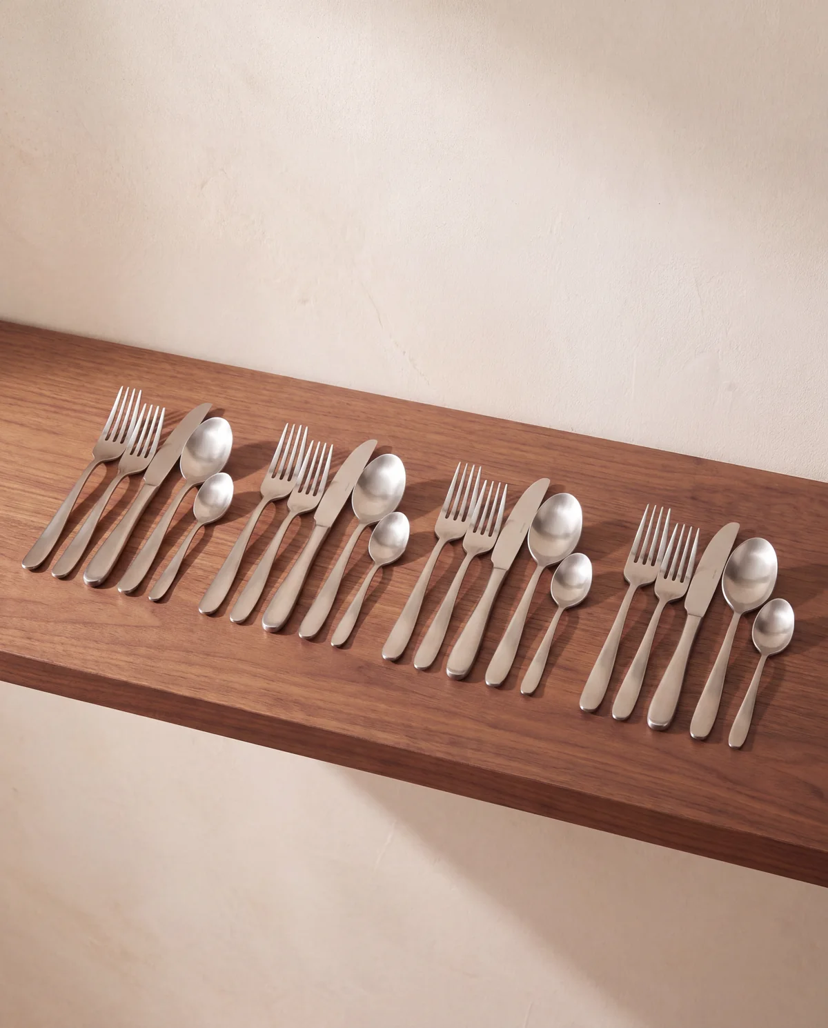 Stainless Flatware Set for Four, 20 pieces